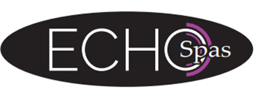 ECHO Spas logo representing an Australian-owned spa manufacturer specialising in high-quality spas.
